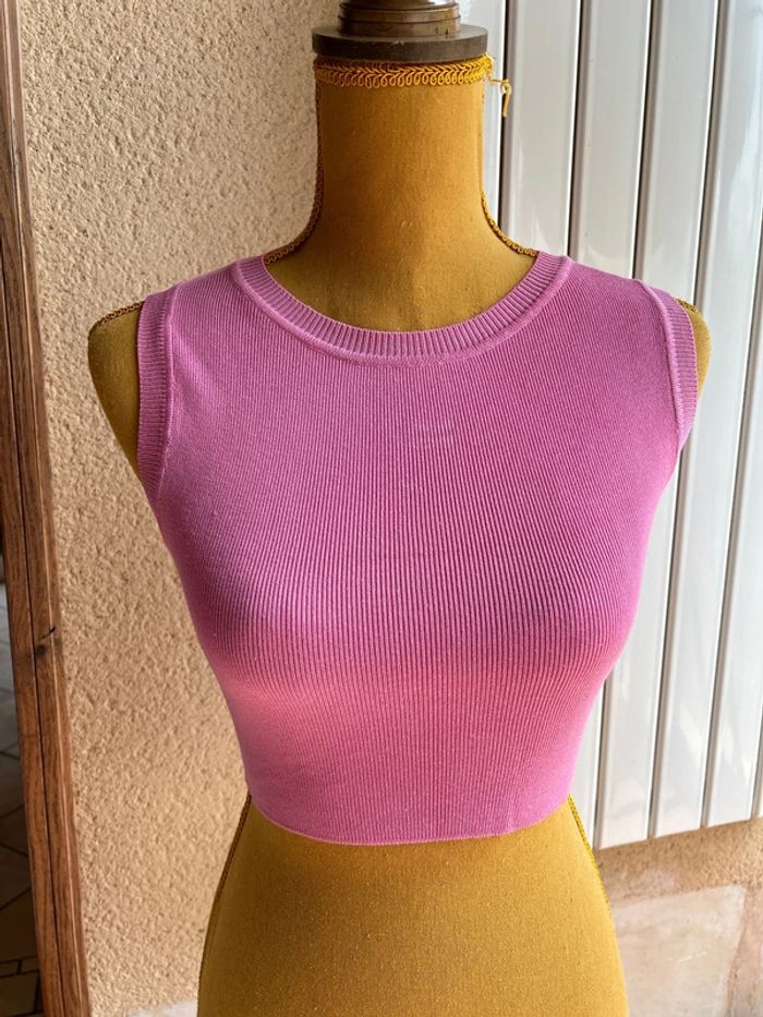 Zara Débardeur rose