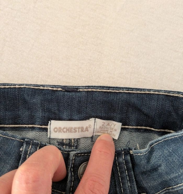 Short en jean bleu foncé - Orchestra 2 ans (92 cm) 👖 - photo numéro 3