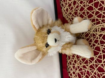 Peluche renard fennec WILD REPUBLIC orange beige
