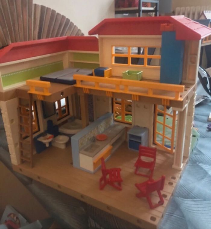 Maison de vacances des playmobil