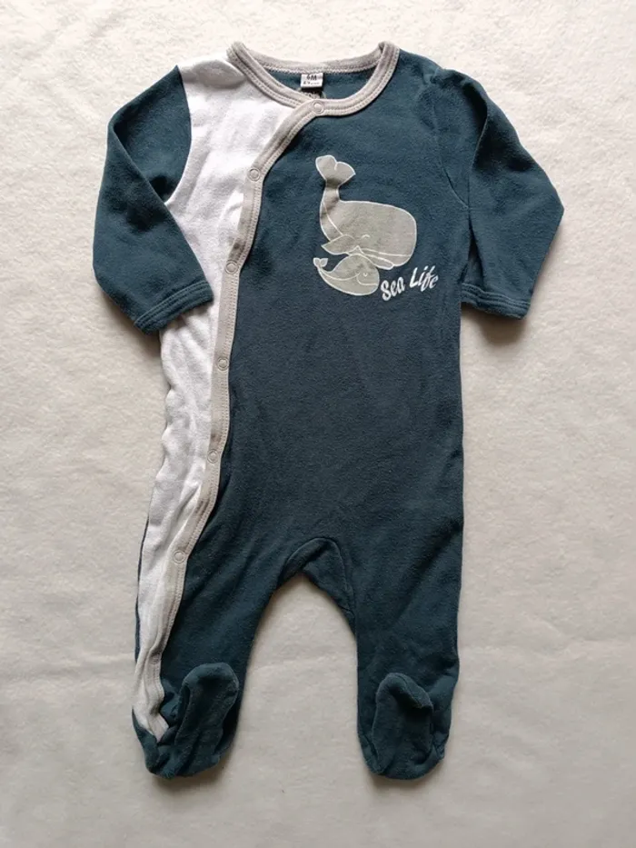 Lot pyjamas bébé garçon taille 6 mois - photo numéro 6