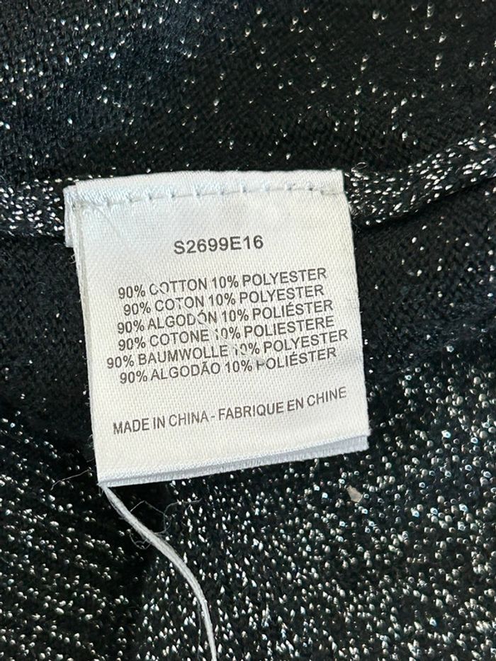 Haut argenté pailleté sans manches Molly Bracken taille unique jamais porté - photo numéro 15