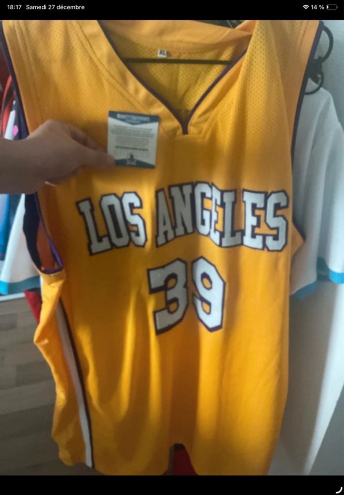 Maillot autographe Dwight Howard NBA Lakers NBA CAO beckett collector basketball usa - photo numéro 2