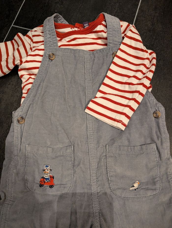 Salopette + body et un gilet - photo numéro 5