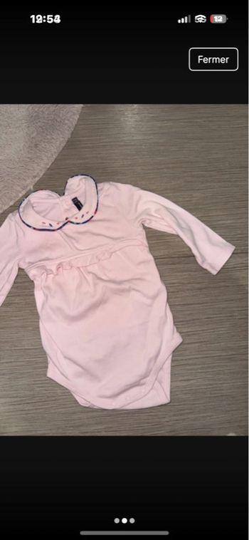 Bodie col Claudine 12 mois très bon état