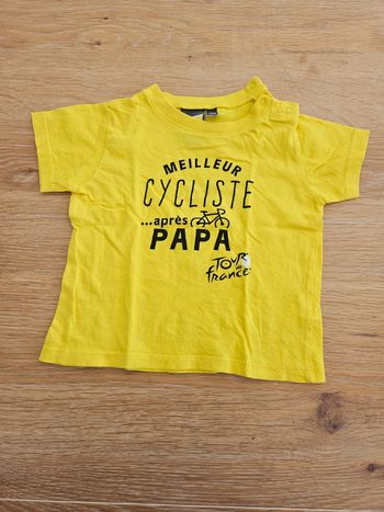 Tee-shirt message Tour de France