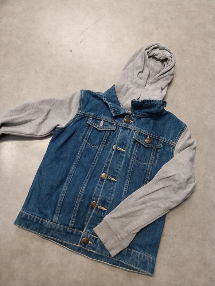 veste jean garcon 8 ans