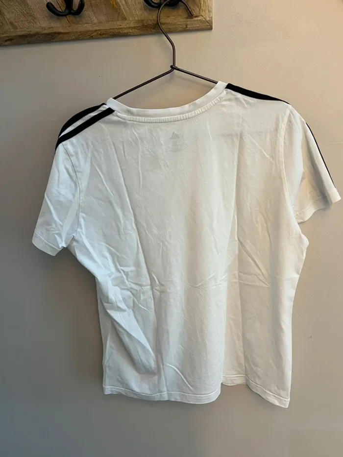 T-shirt adidas blanc L - photo numéro 5