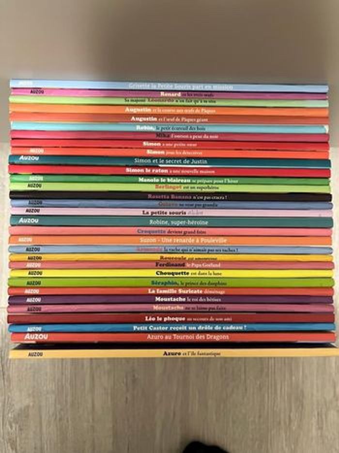 Mes p’tits albums auzou - 2,9 l’unité - 31 livres