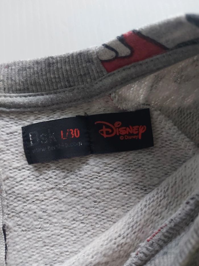 Sweat Mickey/Minnie taille M (noté L mais taille petit voir mesures) - photo numéro 3