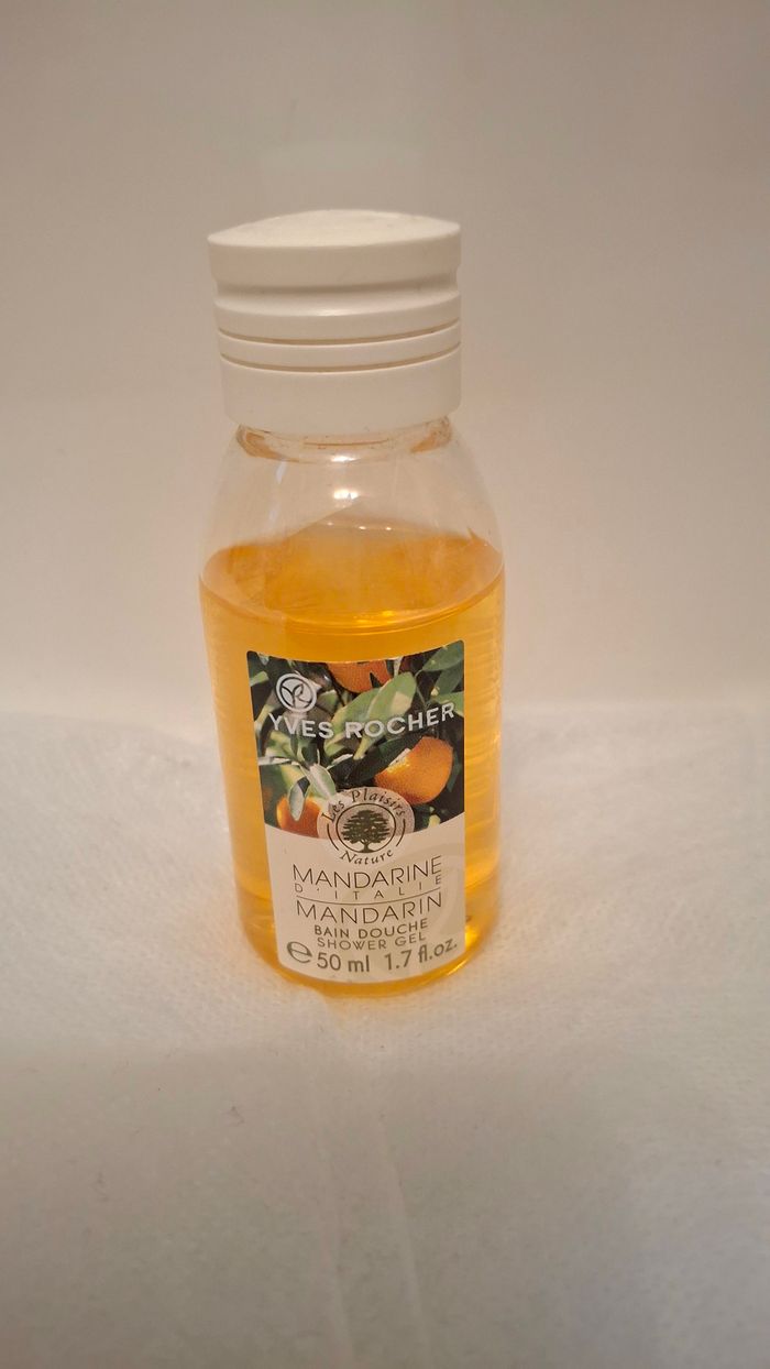 Gel douche mandarine d’Italie Yves Rocher 50ml