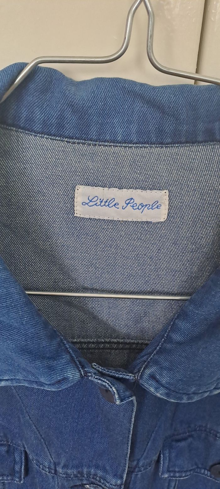 💙 

Chemise en coton bleu effet jean – - photo numéro 2