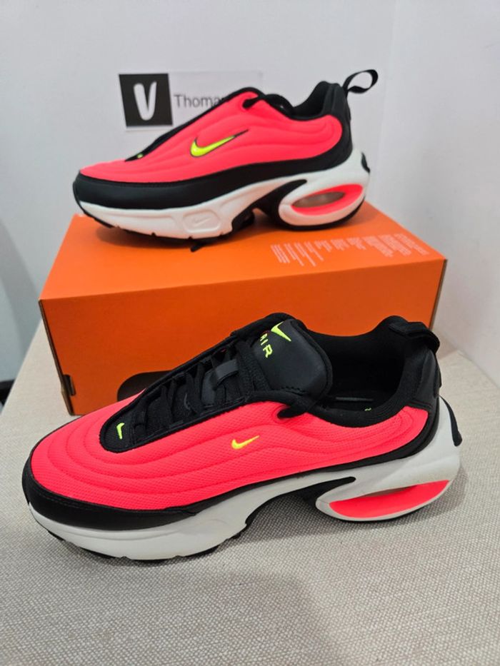 Nike air max portal fuchsia noir enfant fille/femme taille 35.5 neuve. 297-A49 - photo numéro 4