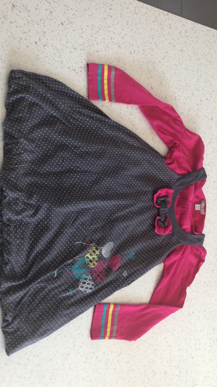 Robe à manches longues fille 5 ans