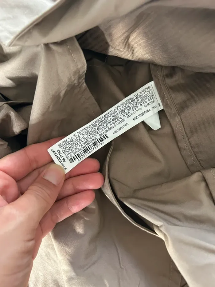 Blazer Zara homme beige taille S - photo numéro 5