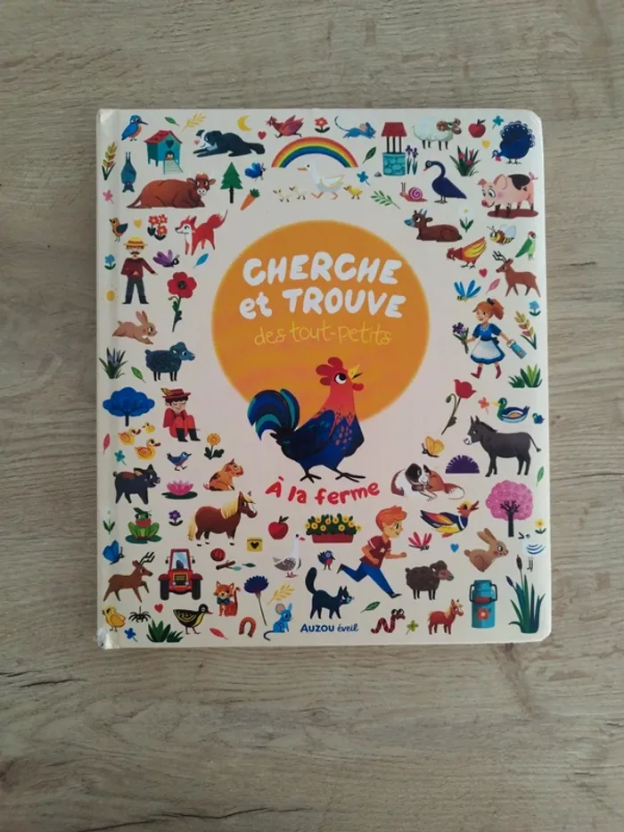 Cherche et trouve des touts-petits à la ferme