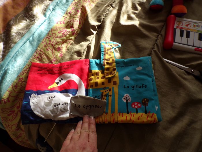 Livre en tissu Quand je serai grand - photo numéro 2