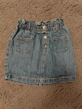 Jupe en jeans fille 6 ans