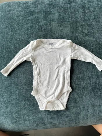 Body blanc bébé fille