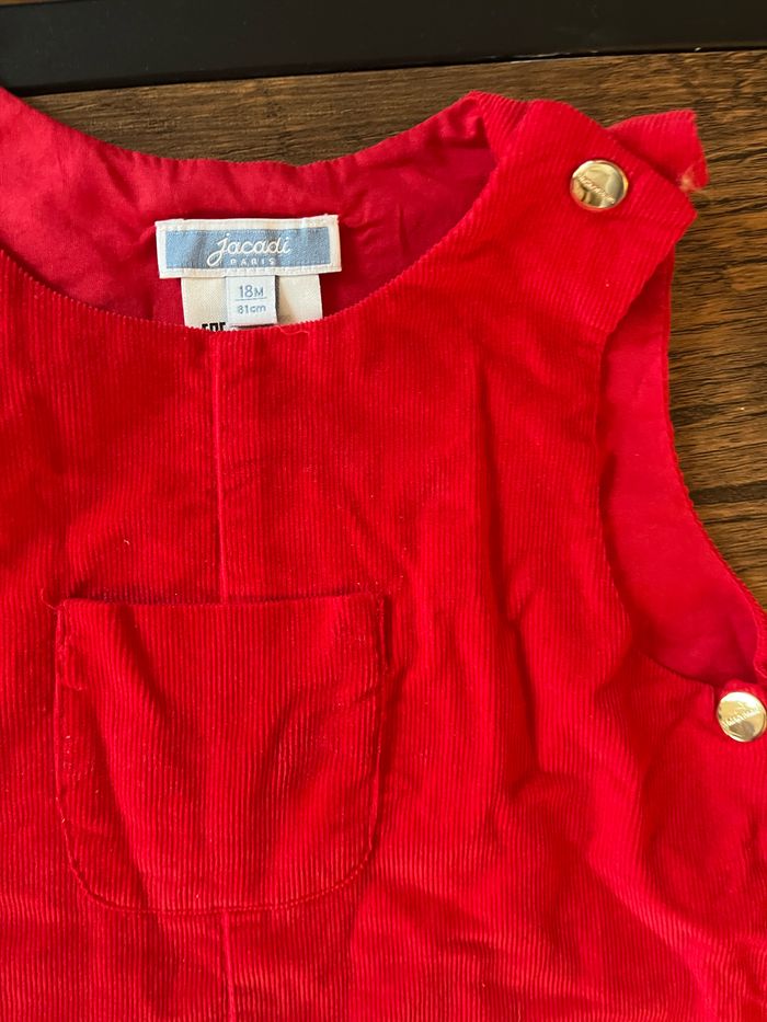 Robe rouge Jacadi - photo numéro 3