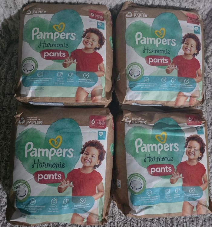 Couches Pampers Harmonie Pants taille 6