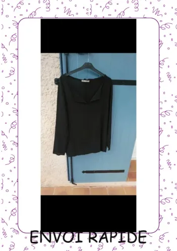 Blouse fluide manche longue