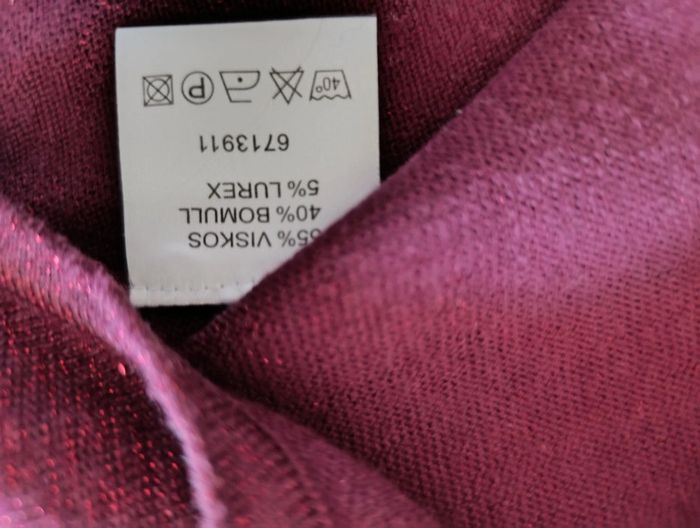 Robe bordeaux à paillettes Grana XXL - photo numéro 6