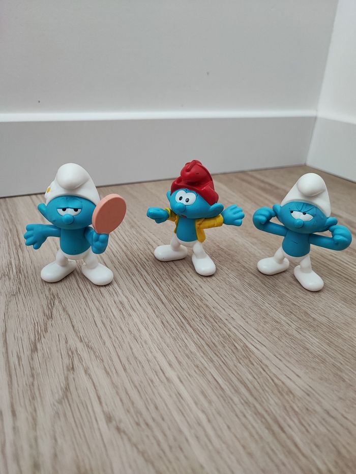 Lot de 6 figurines Schtroumpf - photo numéro 2