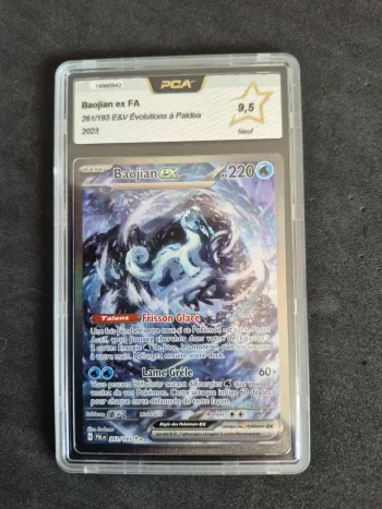 Carte Pokémon Baojian EX 261/193 Alternative EV02 Évolutions à Paldea FR Pca 9.5