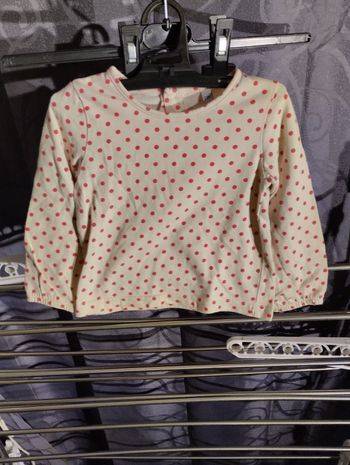 Maillot manches longues 23 mois