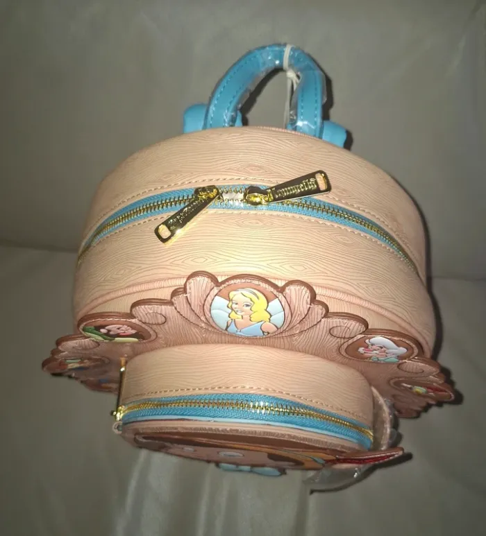Sac à dos Loungefly pinocchio disney - photo numéro 8