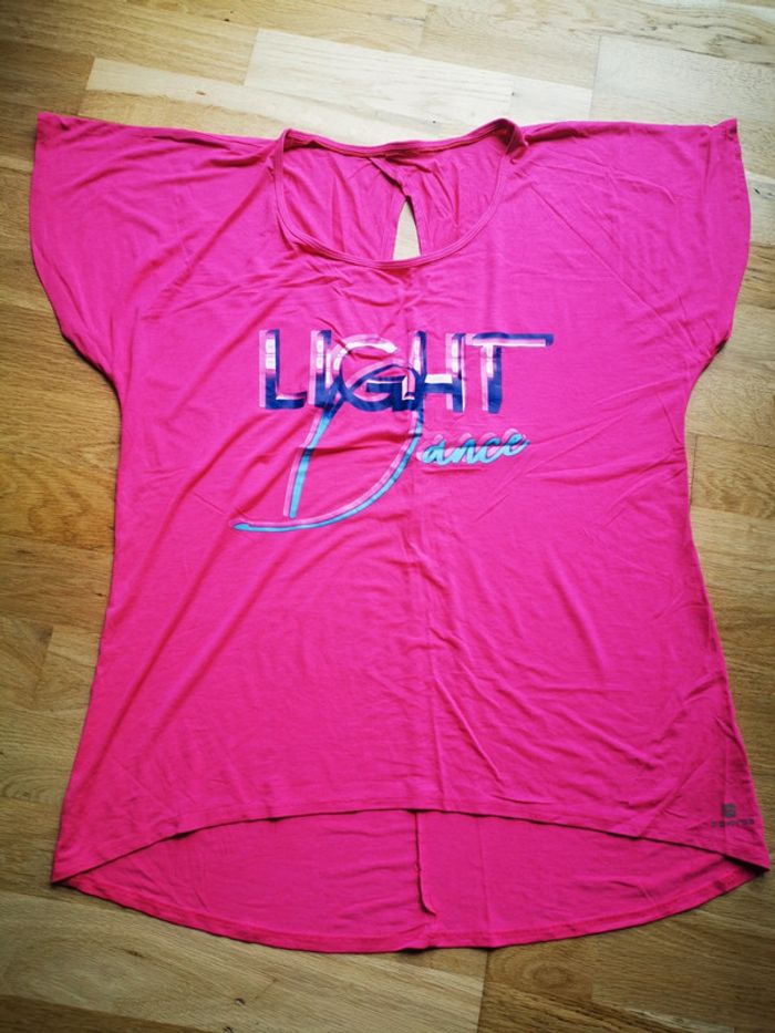 Tee-shirt de sport rose