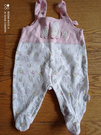 Salopette été fille, taille 3 mois