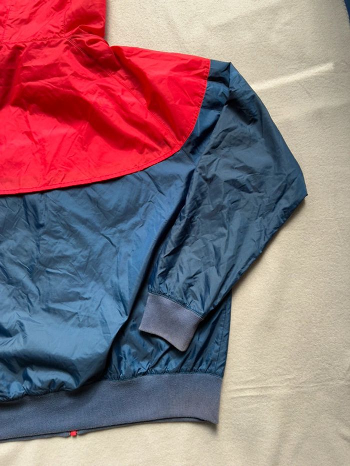Veste sportwear coupe vent bleu marine et rouge Nike taille S en très bon état - photo numéro 12