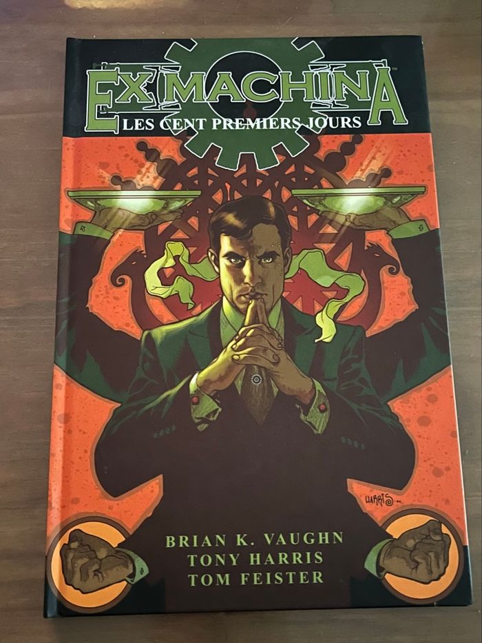 BD Ex Machina Les 100 premiers jours Vaughn Éditions USA