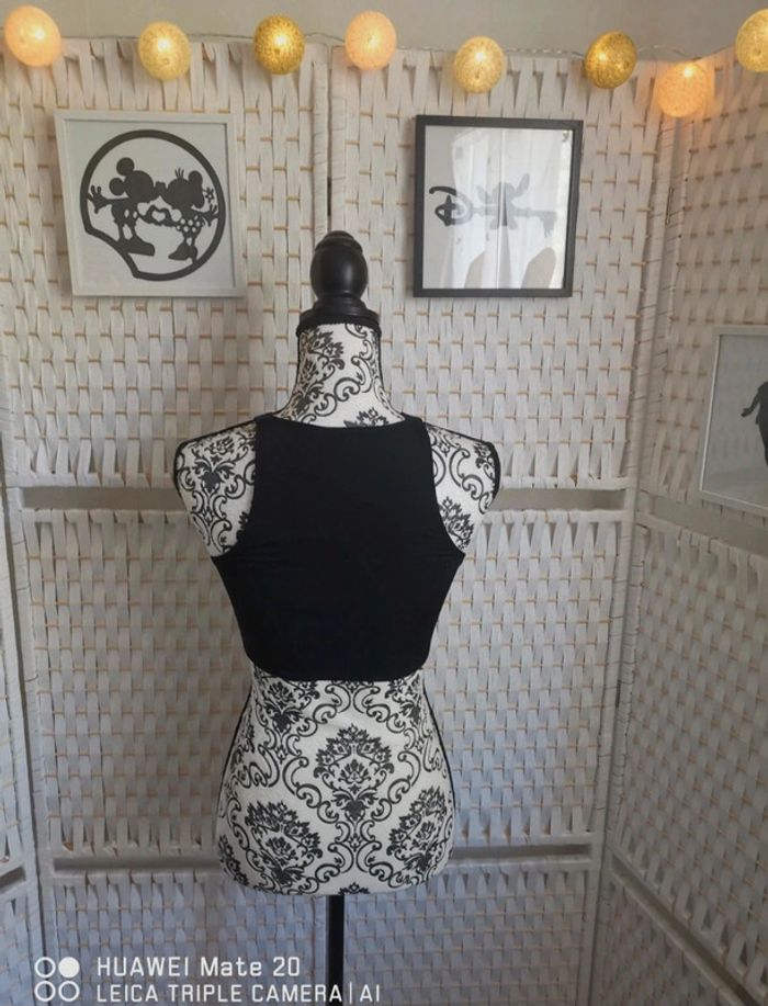 💕Jolie Haut de maillot de bain Vero Moda - Noir à découpes - femme TM / 38 💕 - photo numéro 2