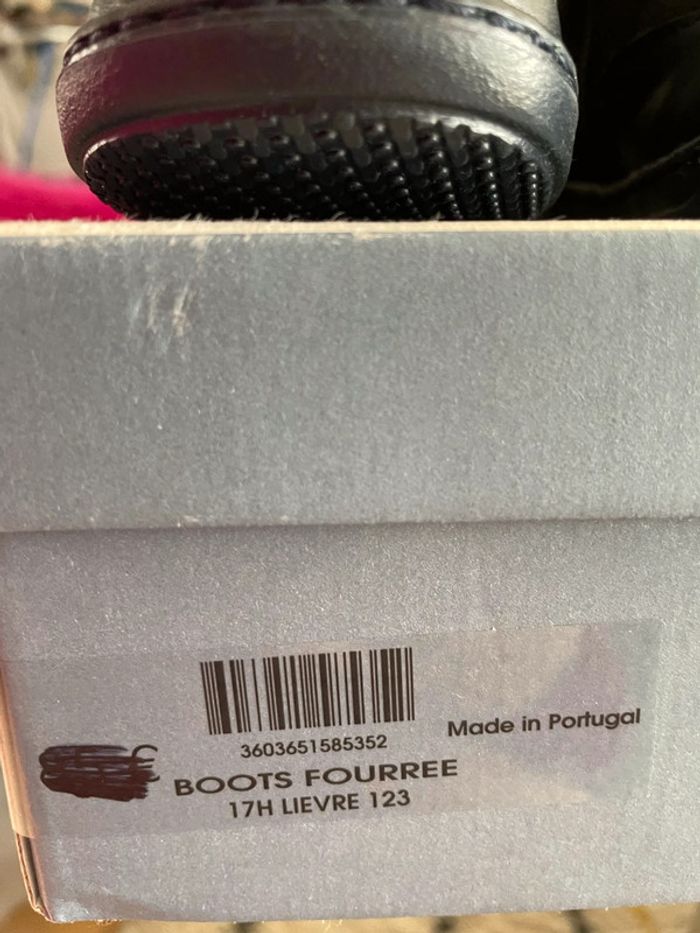 Boots Jacadi fourrées P. 20 marine neuve - photo numéro 6