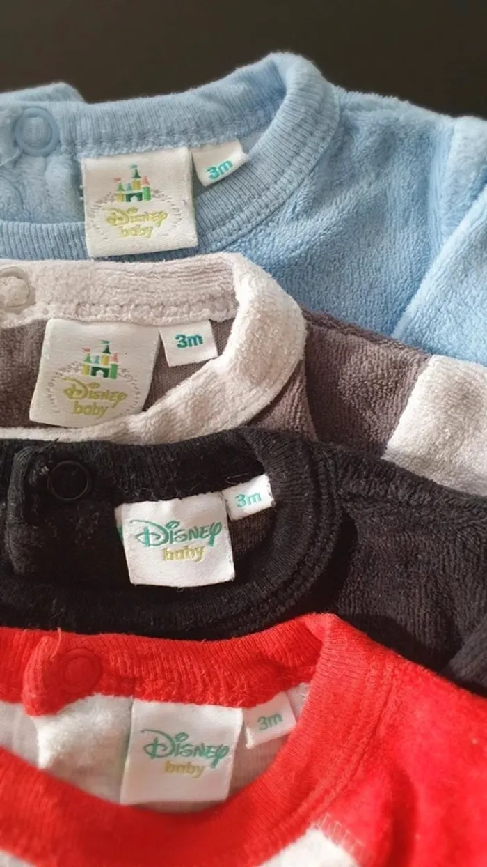 Lot de 4 pyjamas hiver 3 mois - photo numéro 10