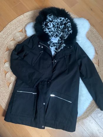 Très beau Manteau doublure Fausse fourrure Claudie Pierlot Paris | neuve avec étiquette prix 565€