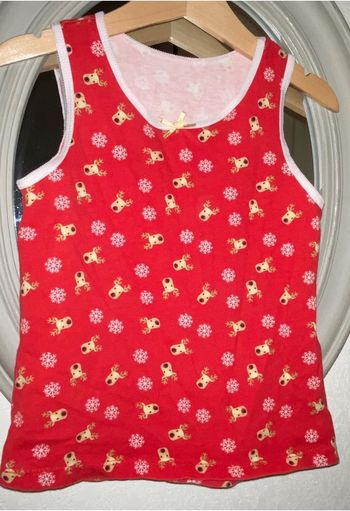 Débardeur noël   6/7 ans