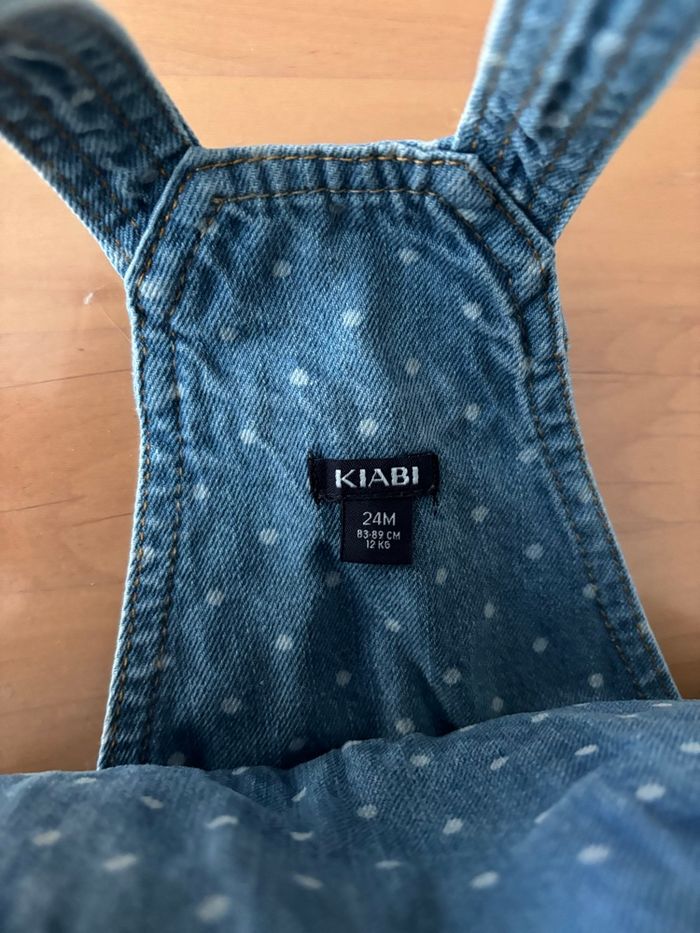 Robe Salopette en jean 24M - photo numéro 4
