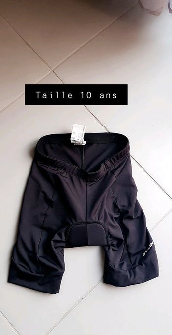 Short pour cyclisme taille 10 ans