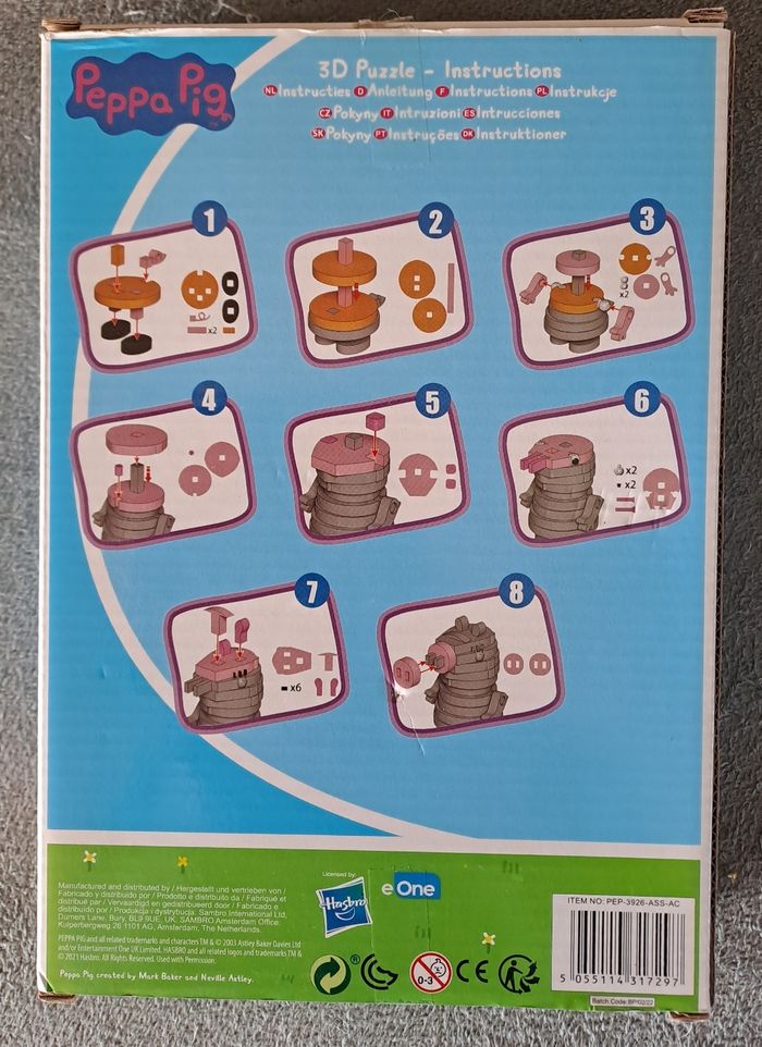 3D puzzle Peppa Pig - photo numéro 2