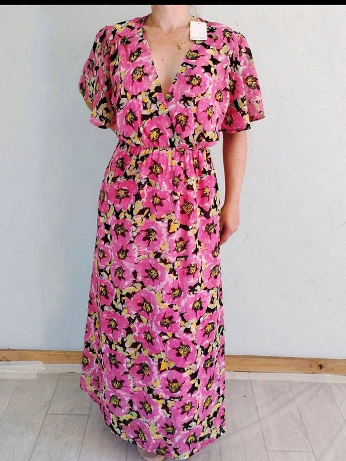 Robe longue fleurie - Archie Love - M/L - Neuf Étiquette - photo numéro 2