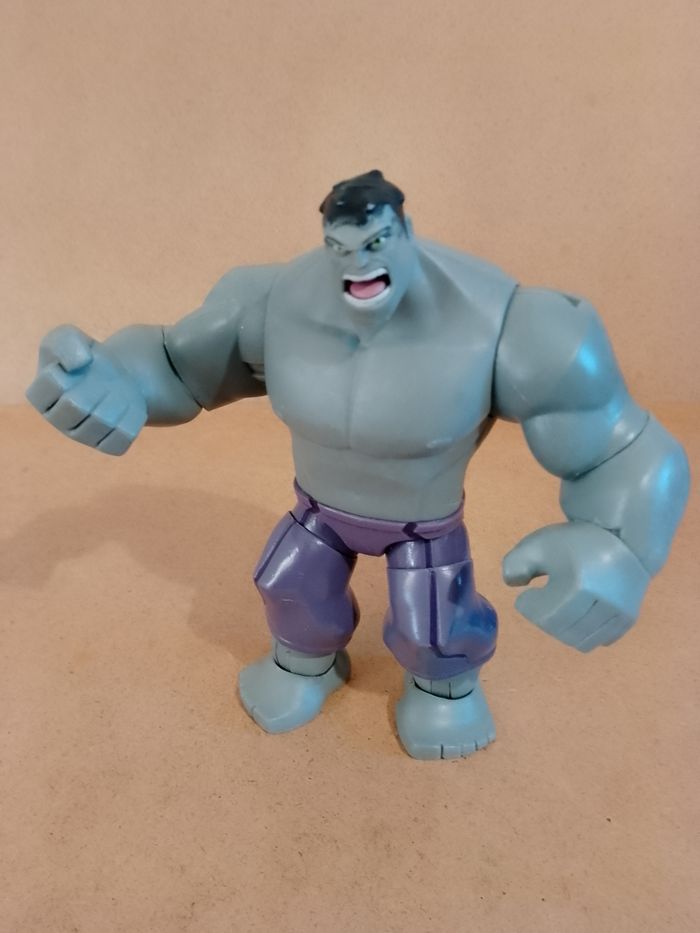 figurine articulée rare hulk gris marvel euro disney - photo numéro 7