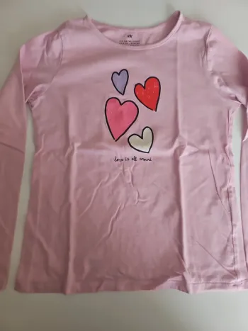 Top à manches longues en jersey H&M