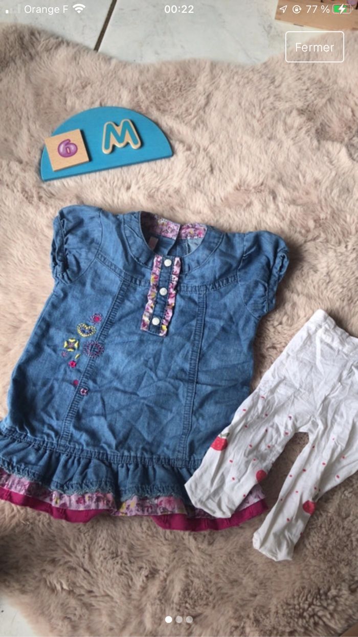 Lot robes fille 6mois - photo numéro 3