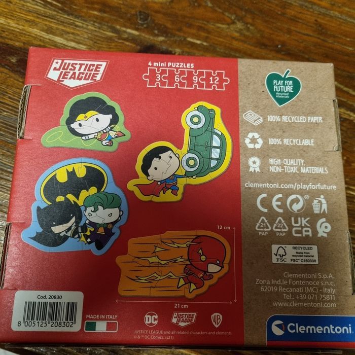 4 mini puzzles DC Justice Ligue pour tout petits 🎁 neuf 🎁 idée cadeau Noël - photo numéro 8