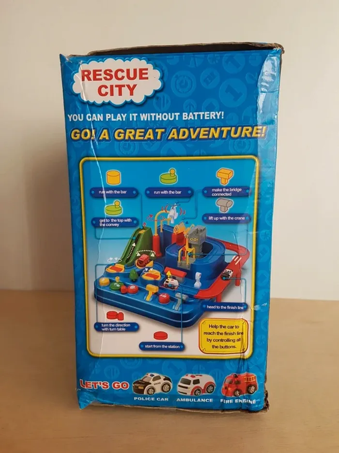 Jeu rescue city circuit fermé de petites voitures - photo numéro 19