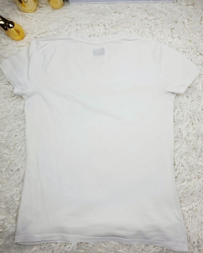 T-shirt manches courtes blanc Fille taille 14 ans marque Airness 🦜 - photo numéro 8